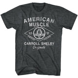 Carroll Shelby - Originals - Short Sleeve - Heather - Adult - T-Shirt