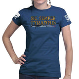 Sic Semper Tyrannis Ladies T-shirt Style001