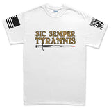 Sic Semper Tyrannis Mens T-shirt Style001