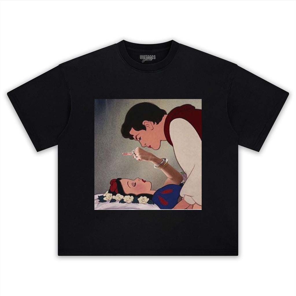 SNOW WHITE DOESN'T NEED A PRINCE TEE