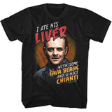Silence Of The Lambs - Fava Beans & Chianti - Short Sleeve - Adult - T-Shirt