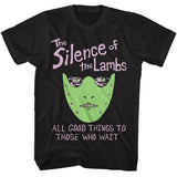 Silence Of The Lambs - All Good Things - American Classics - Solid Black Adult Short Sleeve T-Shirt