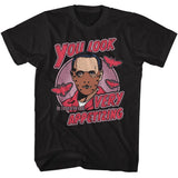 Silence Of The Lambs - Very Appetizing - American Classics - Solid Black Adult Short Sleeve T-Shirt