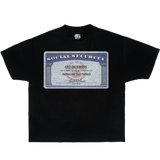 Neniom Social Security Card Boxy Shirt Streetwear Y2K Vintage Fashion
