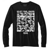 Street Fighter - Select Screen - Long Sleeve - Adult - T-Shirt