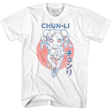 Street Fighter - Cutesy Chun-Li - Short Sleeve - Adult - T-Shirt