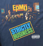 STRICTLY BUSINESS HEAVYWEIGHT BLACK T-SHIRT
