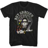 Sun Records - Roy Orbison Dominos - American Classics - Black Adult Short Sleeve T-Shirt
