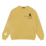 Koma Dawg (Yellow) Crewneck Sweatshirt