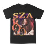 SZA Orange Graphic Tee Style001