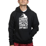 Unisex Saddling Up Anyway Hoodie Style001