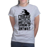 Ladies Saddling Up Anyway T-shirt Style001