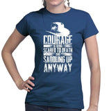 Ladies Saddling Up Anyway T-shirt
