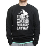 Unisex Saddling Up Anyway Sweatshirt