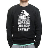 Unisex Saddling Up Anyway Sweatshirt Style001