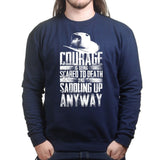 Unisex Saddling Up Anyway Sweatshirt Style001