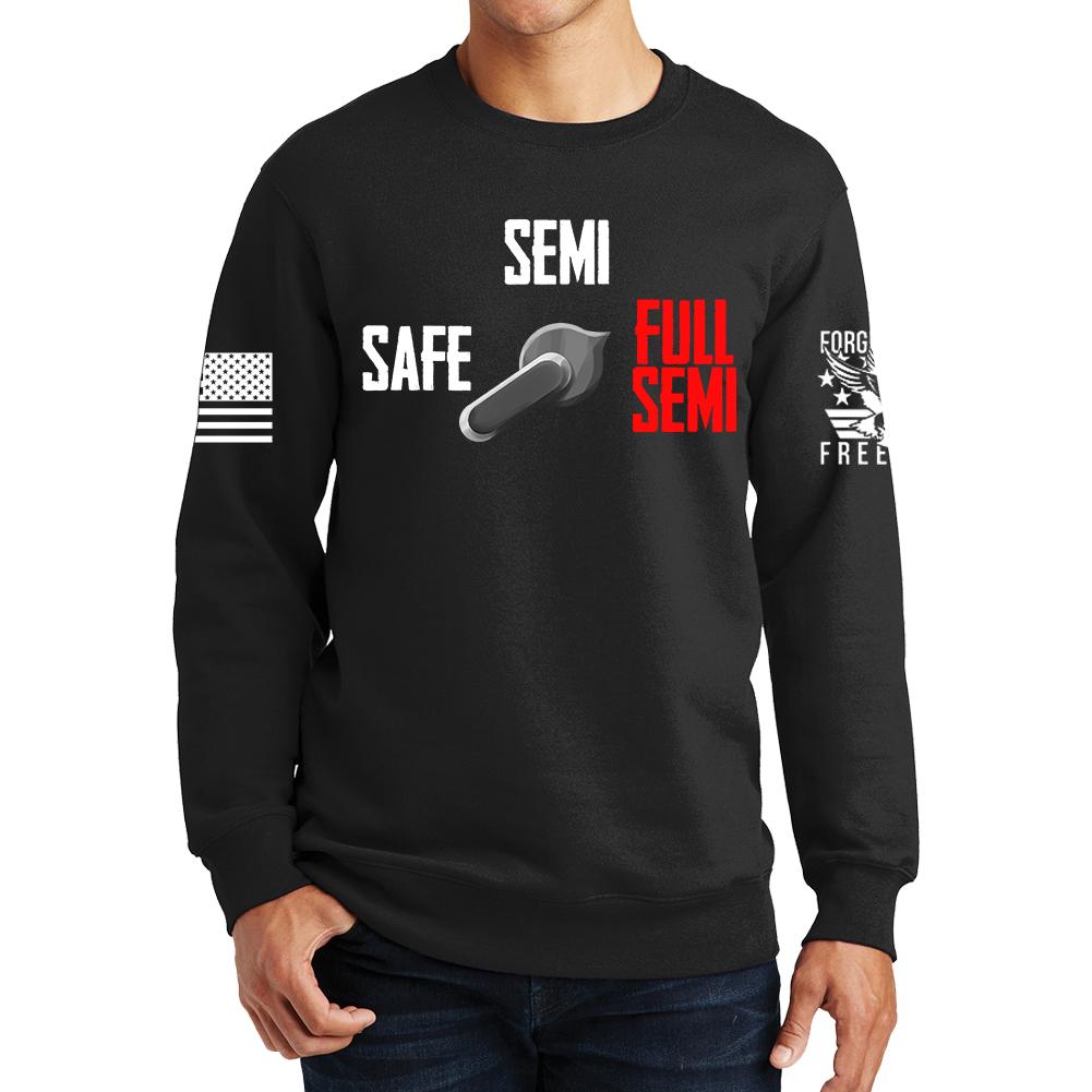 Full Semi Auto Sweatshirt Style001