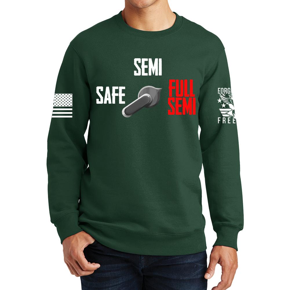 Full Semi Auto Sweatshirt Style001