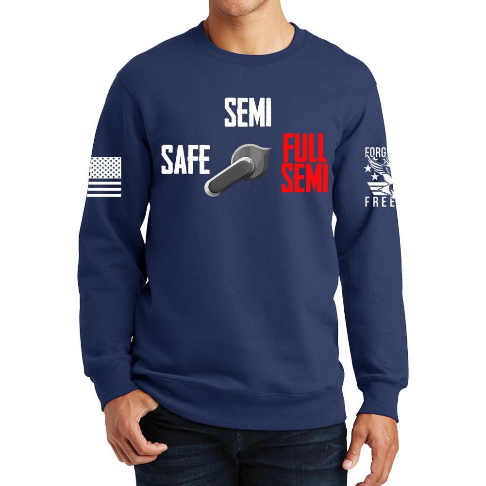 Full Semi Auto Sweatshirt Style001