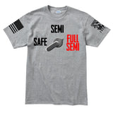 Full Semi Auto Men's T-shirt Style001