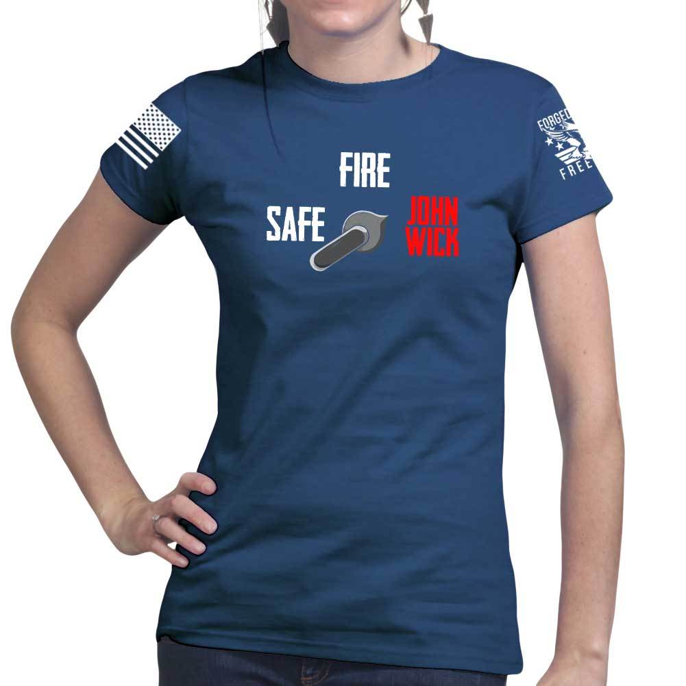 Safe Semi John Wick Ladies T-shirt