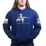 Pew Pew Santa Hoodie