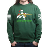 Pew Pew Santa Sweatshirt Style001