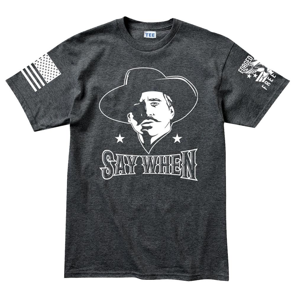 Say When Men's T-shirt Style001