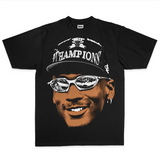 MJ Big Head Champs Tee (F+B)