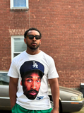 LA MAMBA HEAVY WEIGHT WHITE T-SHIRT