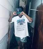 OASIS WTS MORNING GLORY 96 TOUR WASHED WHITE T-SHIRT