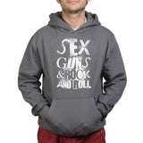 Sex Guns and Rock N Roll Hoodie Style001