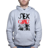 Sex Guns and Rock N Roll Hoodie