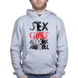 Sex Guns and Rock N Roll Hoodie Style001