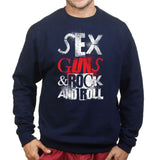Sex Guns and Rock N Roll Sweatshirt Style001