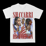Sha'Carri Richardson "Team USA" Graphic Tee Style001