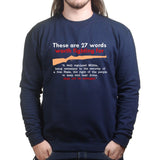 Shall Not Be Infringed Mens Sweatshirt Style001