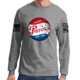 Shoot Pistols Long Sleeve T-shirt Style001