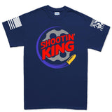 Shootin King Men's T-shirt Style001