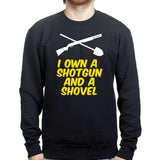 Shotgun and a Shovel Mens Sweatshirt Style001