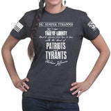 Sic Semper Tyrannis T. Jefferson Ladies T-shirt