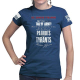 Sic Semper Tyrannis T. Jefferson Ladies T-shirt