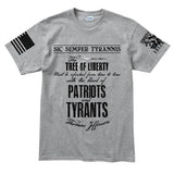 Sic Semper Tyrannis T. Jefferson Mens T-shirt Style001