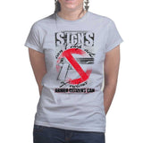 Signs Can't Stop Violence Ladies T-shirt