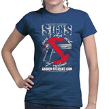Signs Can't Stop Violence Ladies T-shirt Style001