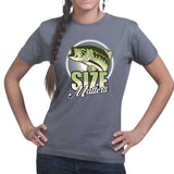 Size Matters (Fishing) Ladies T-shirt Style001