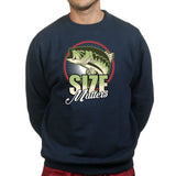 Size Matters (Fishing) Sweatshirt Style001