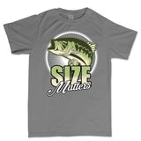 Size Matters (Fishing) Men's T-shirt Style001