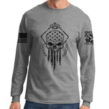 Fighting Spirit MMA Long Sleeve T-shirt Style001