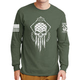 Fighting Spirit MMA Long Sleeve T-shirt Style001